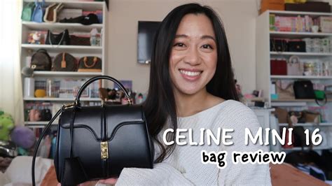 celine mini 16 bag|Celine 16 bag unboxing.